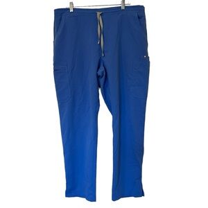 Figs Yola scrub blue scrub pants size XL. Style TW000R